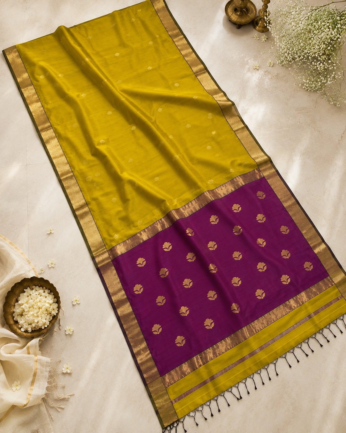 Saanjh x Mustard Gold